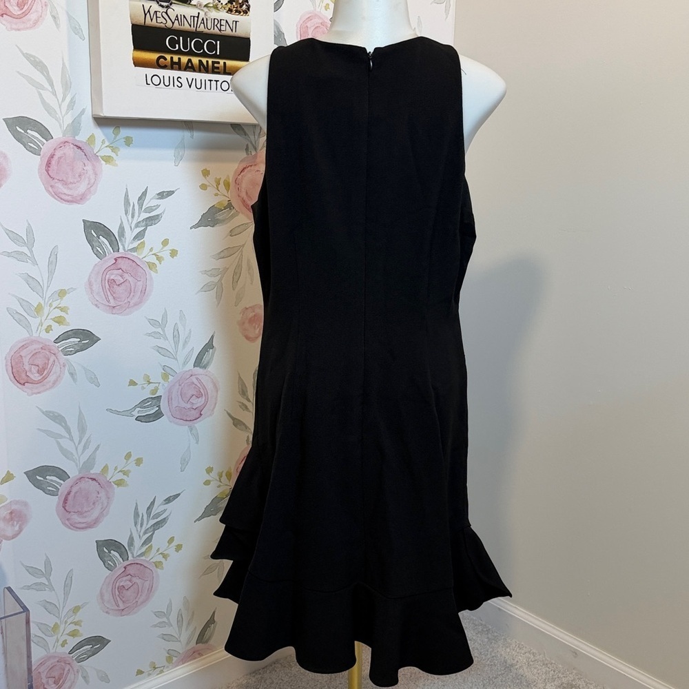 Cynthia Rowley Black Fitted Dress - Picture 3 of 4